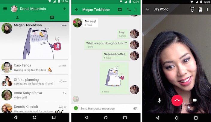 Google Hangouts for Moto X