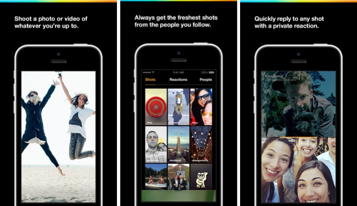 Snapchat with Facebook with Slingshot