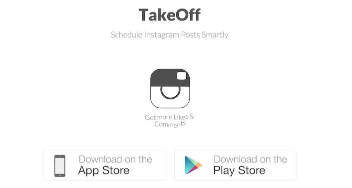 Schedule Instagram Posts to to be Published Automatically During the Day with TakeOff