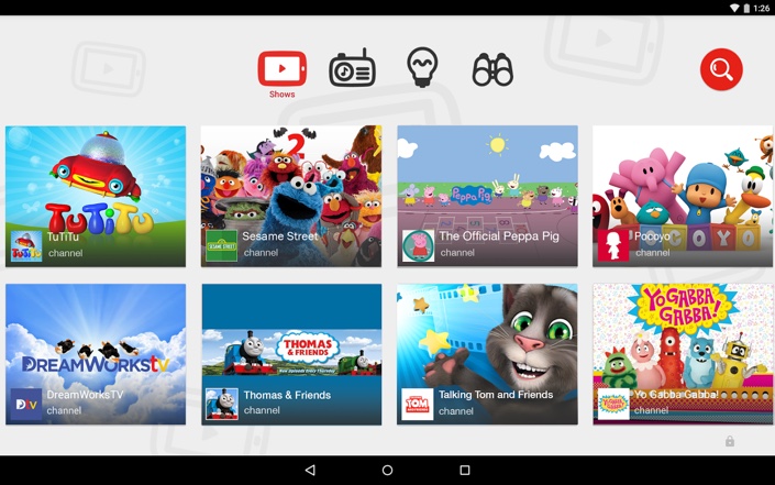 Let your kids surf YouTube with no Risk with YouTube for Kids for Android and iOS