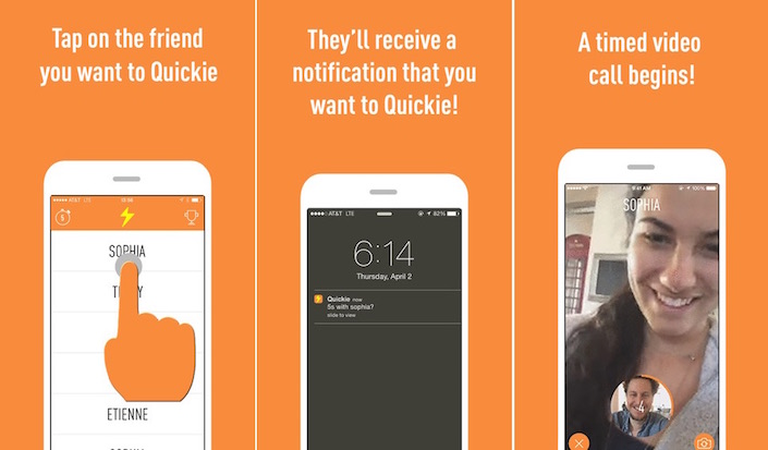 Quickie: A Snapchat for videocalls